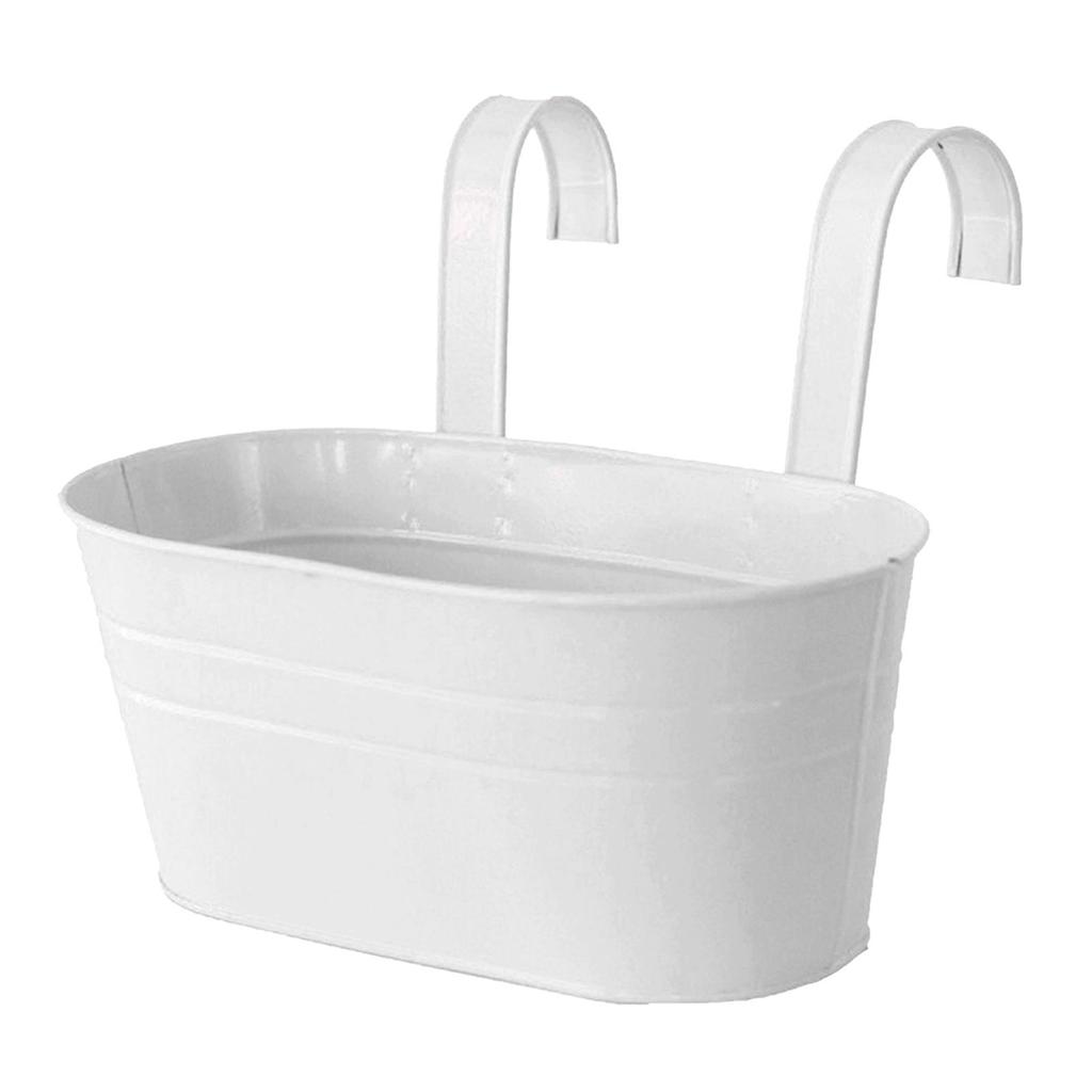 Detachable Hook Hanging Flower Pots for Balcony Ers Indoor Rails Deck