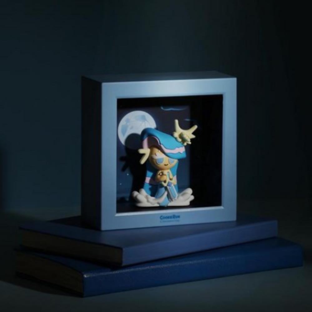 Cookie Run Mood Light Aurora Sleep Light Nursing Light Bedtime Light Rechargeable Children's Room Interior Housewarming Gift, Sea Fairy