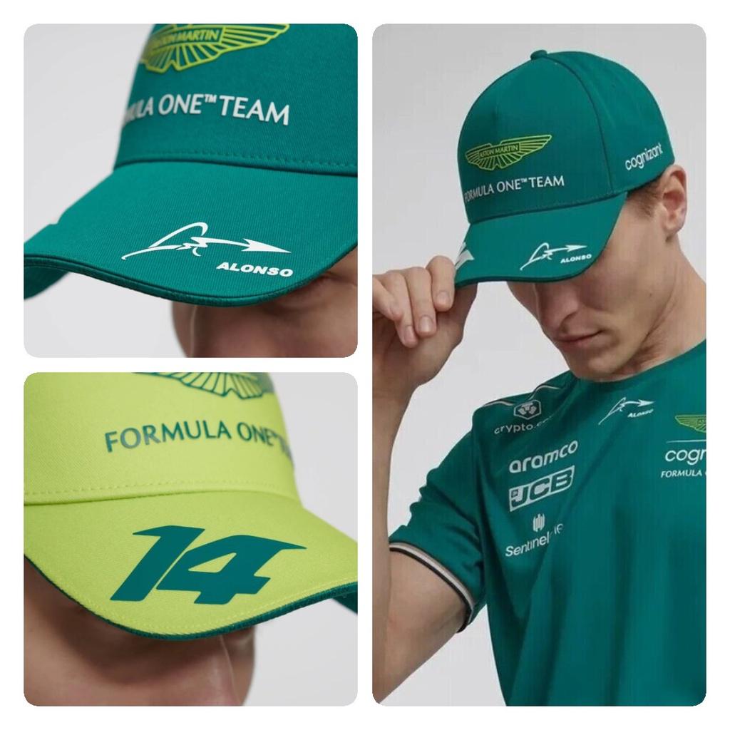 Aston Martin Formula One F1 Baseball Cap Trendy And Breathable With A Large Brim For Sun Protection