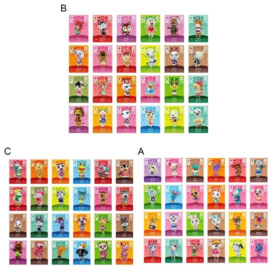 24Pcs Animal Crossing And Play Lovely Cards Plug Characteristics Quick Response Animal Crossing