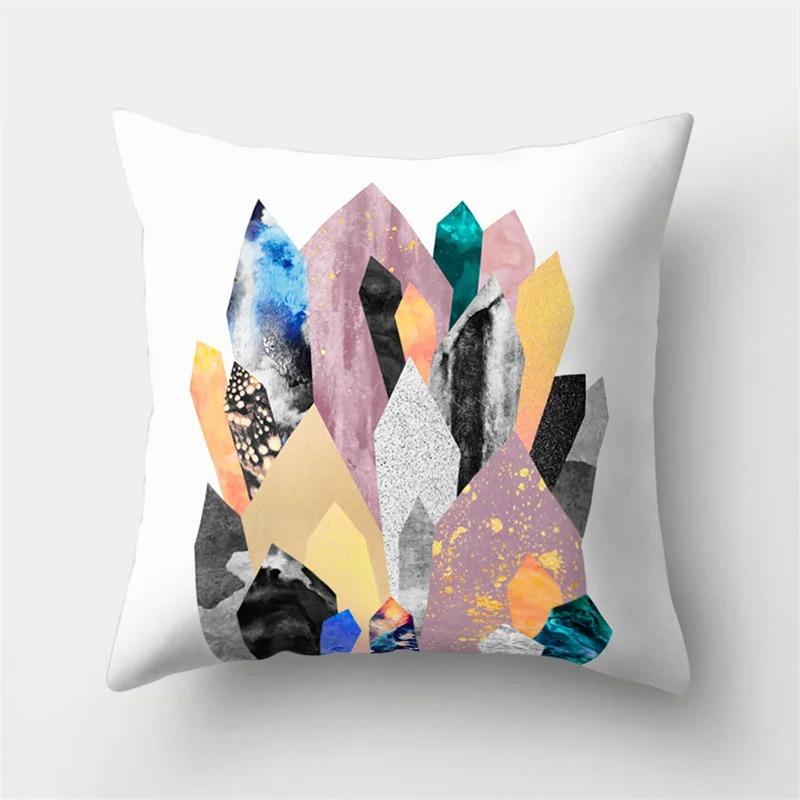 Geometric Abstract Pattern Decorative Pillowcase Living Room Office Decoration Home Pillowcase