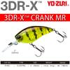 YO-ZURI Bass Lure 3DR-X Crank MR Floating 50mm Color: Prism