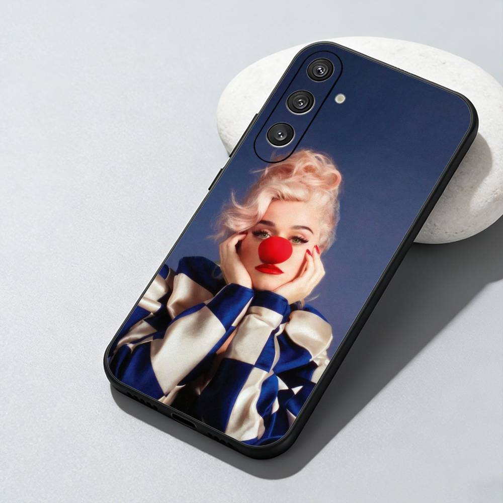 Colorful Pop K-Katy PerryS Singer Phone Case For Samsung Galaxy A73,A72,A71,A70,A52,A51 Others Soft Black Cover