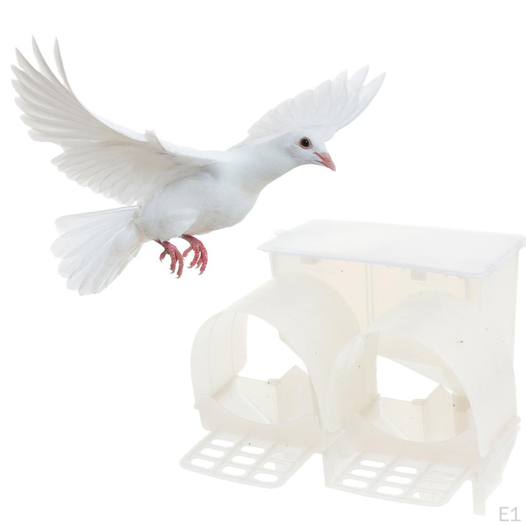 Automatic Trough Birds Cups Feeder Drinking Basin for Wilds Parrots