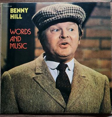 LP Schallplatte BENNY HILL - Words And Music SN16139 Capitol Records 1980 US Comedy & Spoken Word Gebraucht