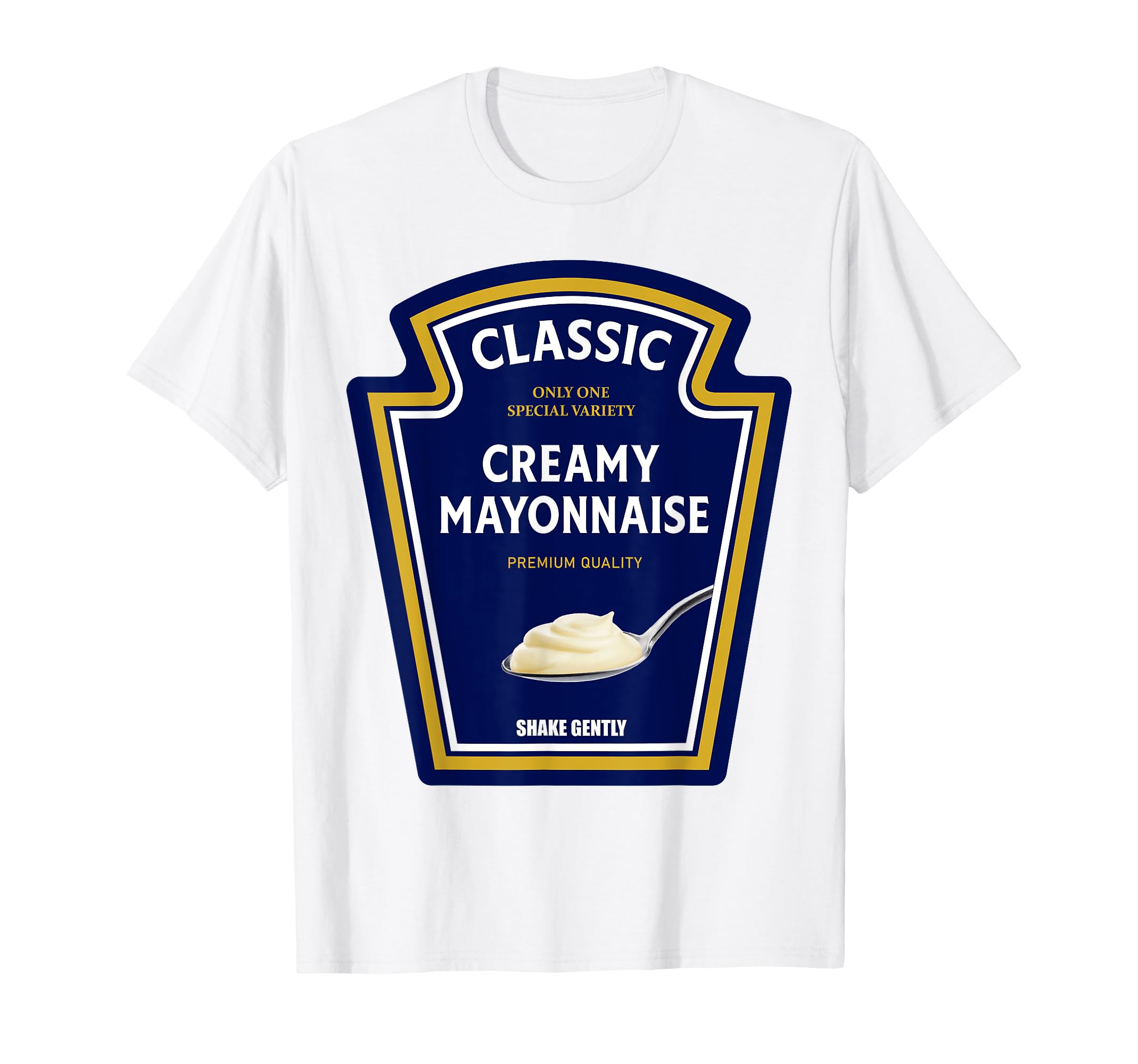 Mayonnaise Halloween 2024 Costume Mayo Ketchup Mustard Team T-Shirt