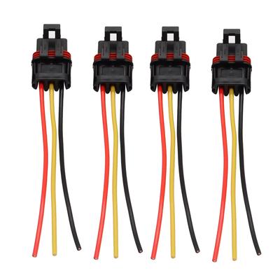 4Pcs/Set Pulse Power Bus Bar Plug Pigtail Wire Plug Connector Replacement For Polaris RZR PRO XP/XP 4 UTV Car Auto Accessories