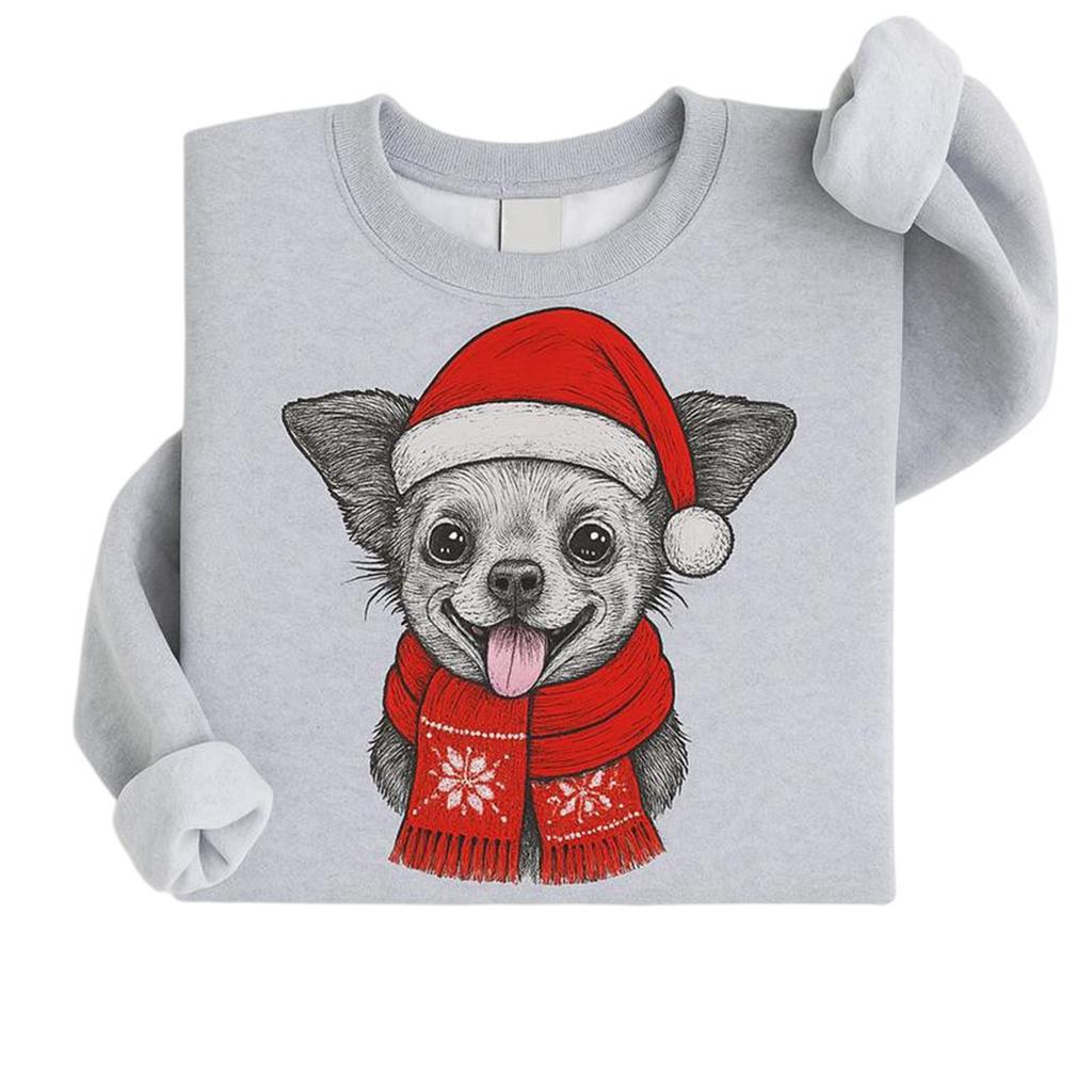 Christmas T-Shirts And Sweatshirts, Women'S Sweatshirts, Long-Sleeved Pullover Sweatshirts, Women'S Long-Sleeved Tops
