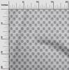 oneOone Cotton Flex Fabric Leaves & Floral Block Printed Craft Fabric BTY 40 Inch