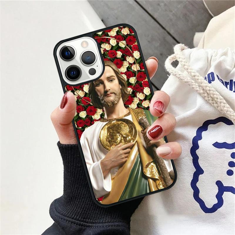 

San Judas Phone Case For iPhone 17 Air 15 16 Cover 11 13 14 Pro Max 12 Plus Max Fundas iPhone 11pro max