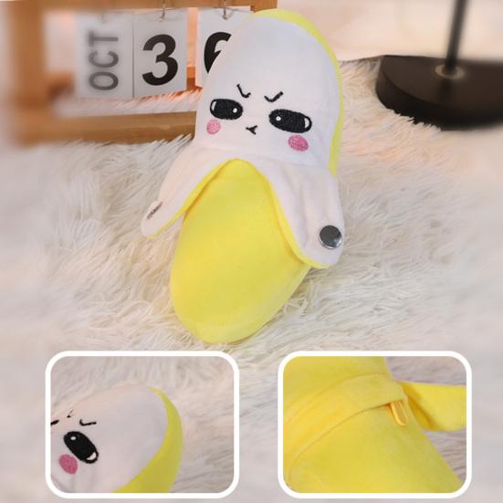 Interactive Musical Plush Toy, Banana Strawberry Sensory Stuffed Animal, Dual Mode Sound Toy for Kids, Battery Operated Christmas Birthday Gifts