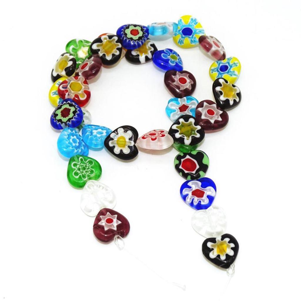 500X Mixed Colour Round Glass Pearl Loose Beads 4mm Spacer Fit Jewelry Craft