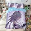 Anime Cartoon Pattern Duvet Cover Set Honkai Star Rail Bedding Set Singletwin Size Dormitory Decor Bedroom Decor for Teen