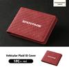 OWVZ1 Suede Car Driver License Cover Bank Card Credit Card Holder Accessories For KIA Sportage Rio Ceed Niro Soul Stonic Proceed