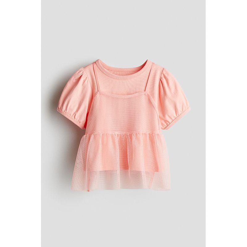 

HM Children s Clothing Girl Fall 2025 New Arrival 2-Piece Top Suit 1286192