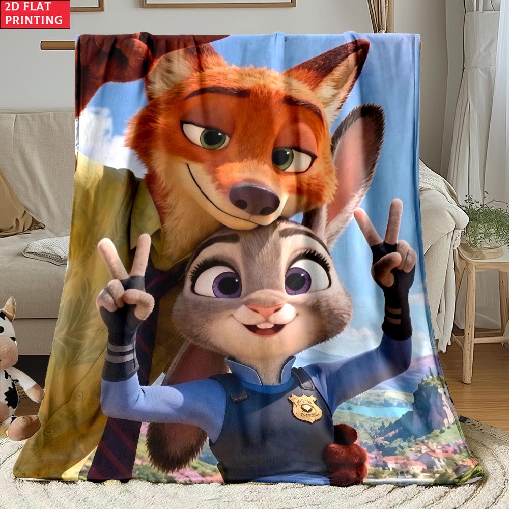 Judy & Nick Thin Flannel Blanket for Bedrooms,Living Rooms,Sofas Blankets,Lunch Breaks,Picnics,blankets Fluffy Blanket