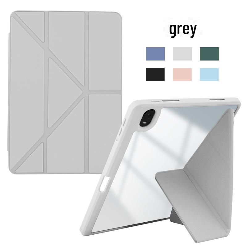 iPad Air4/5 & Pro11 Acrylic Y-Fold Protective Case, Mini 6 Anti-Fall Tablet Cover
