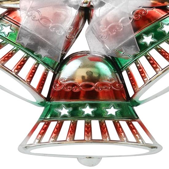 Christmas Tree Decoration Items Big Bells for Main Door Tree Wall Hanging Props Ornaments Accessories Xmas Decor for Home Office