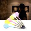 Set of 6Pcs Plastic Tip Dart, Not Easy to Break and Bend Profession 14g Electric Soft Tip Dart with Integrated Shafts