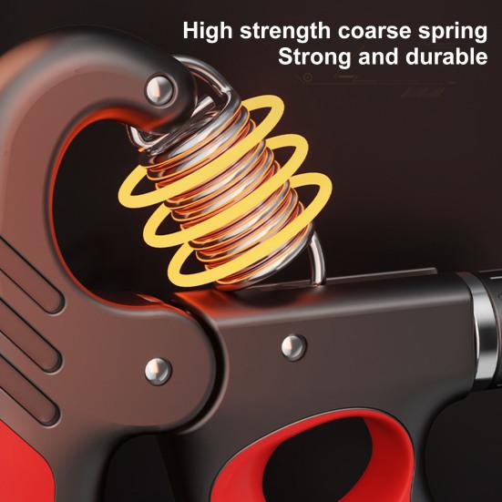 Grip Strength Trainer 5-100KG Adjustable Mechanical Countable Men Women Forearm Exerciser Hand Grip Power Strengthener Developer Fitness Equipment