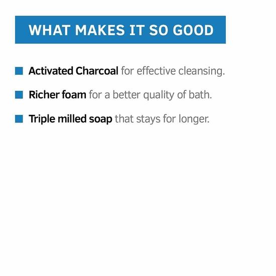 Ustraa Ammunition Cologne Soap with Charcoal & Bay Leaf, 3 X 125 Gm (Pack of 3) | Clear, Dirt-free Skin with Activated Charcoal