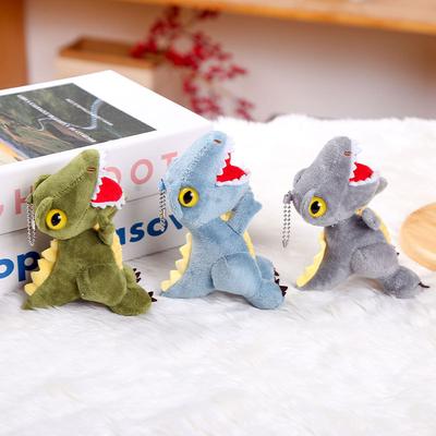 Cute Tyrannosaurus Rex Doll Pendant Keychain Small Doll Jewelry Plush Toy Girl Gift Rag Doll