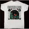 Vtg Knocked Loose Band 2025 Fan Gift Unisex Cotton Tee Shirt White Short Sleeve Round Neck Casual Sporty Design