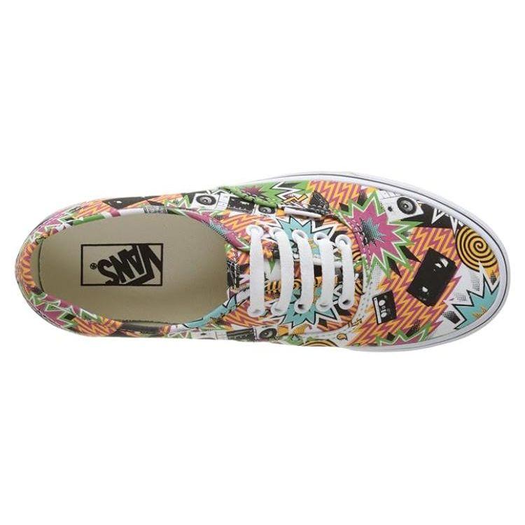 Vans Authentic Freshness - Mixed Tape Unisex Sneakers Multi-Color True-White VN0A38EMMP7