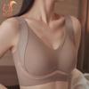 Sutiãs Sem Costura Push-Up Tamanho Plus Sutiã de Sustentação Invisível para Mulheres Sutiãs de Cobertura Total