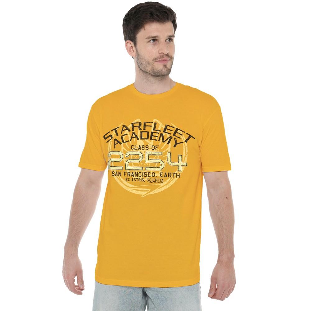 Star Trek Kirk Graduation T-Shirt S-3XL Gold XXXXL