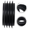 2Pcs Rubber Pussy For Geberit Parts Toilet Internal Low Level Flush Pipe Rubber Cone Seal Gasket 119.668.00.1 60x42x25mm