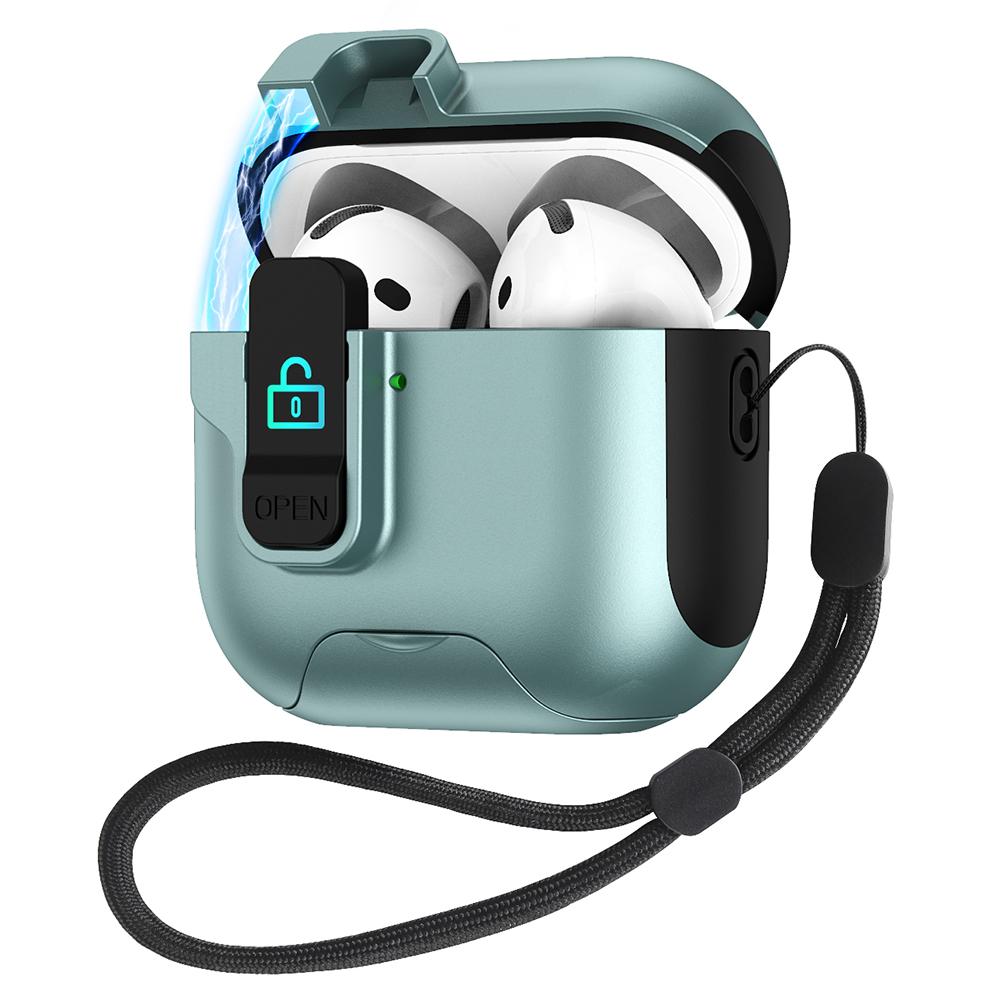 

Splicing Color Earphone Cover For Apple AirPods with Wireless Charging Case (2019)/AirPods with Charging Case (2019)/(2016) K