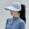 Women Baseball Hat Extended Brim Sun Protection UPF Quick-Dry Adjustable Fit Outdoor Baseball Cap Travel Riding Hat