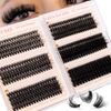 384 Tufts False Eyelashes Set 10-16Mmdiy Segmented D Song Thick Single Tufts Eyelashes
