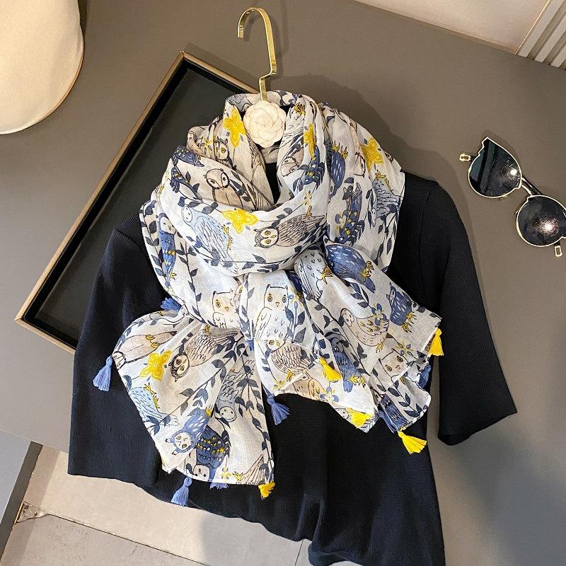 31 Design Fashion Bohemina Paisley Floral Tassel Viscose Shawl Scarf High Quality Wrap Pashmina Stole Bufandas Muslim Hijab