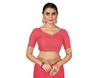 TreegoArt Mode Damen Vichitra Seide Booti Arbeit Partykleidung Saree Mit Unvernähtem Blusenteil