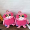 Schoolbag Fashion Children's Backpack Girl Boy Baby Outdoor Travel Light Burden Reduction Backpack Cute Cute Pet Out Bag