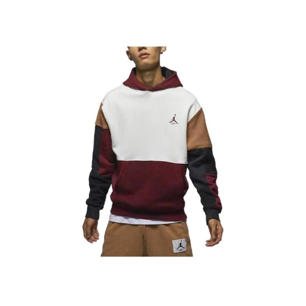 Jordan Color Block Hooded Sweatshirt Men Tops Multicolor DV1596-133