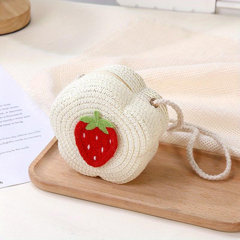 12cm Children's Crossbody Bag - Cute Fruit Design, Lightweight and Stylish Beach Vacation Handbag, Casual Crossbody Bag