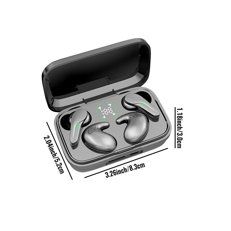 New Style Wireless Bluetooth Earbuds: Long Battery, In-ear Noise Cancelling, Gaming & Sleep