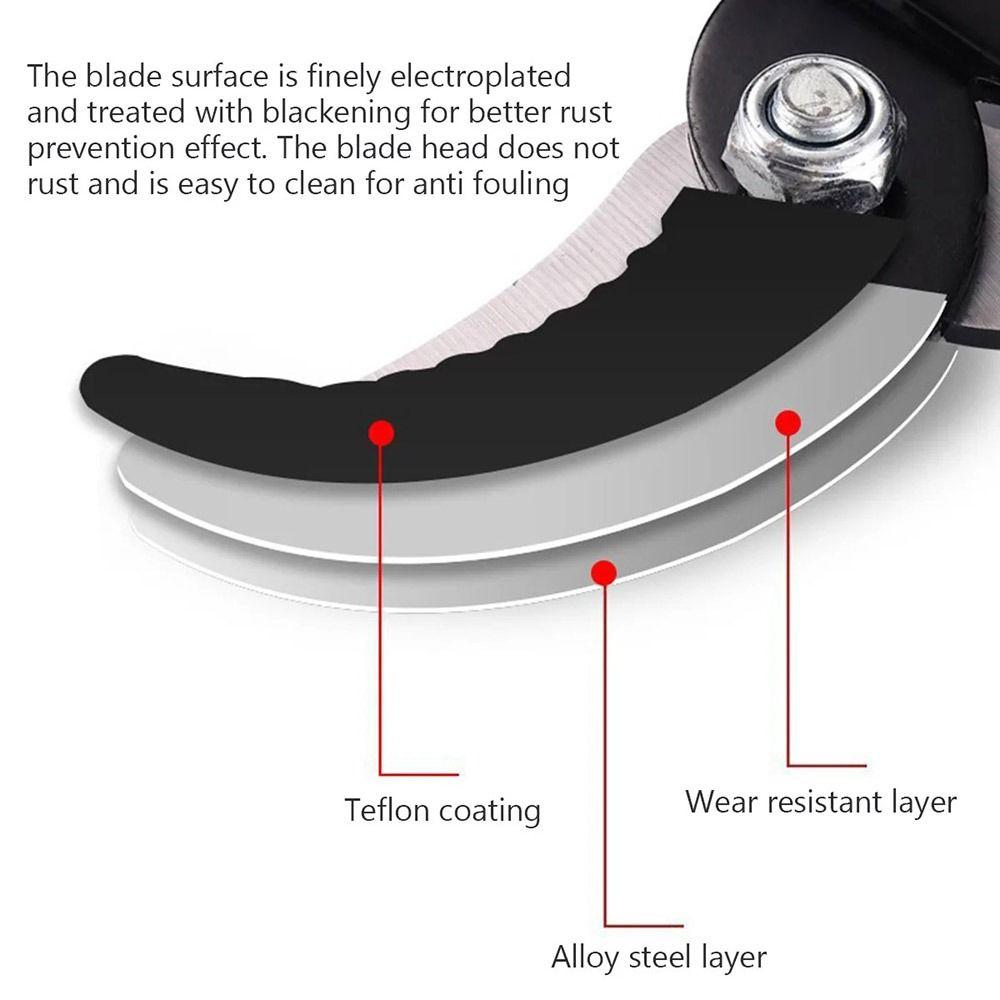 Non Slip Portable Pruner Labor-saving Coarse Branch Cutter Pruning Shear  Garden Plant