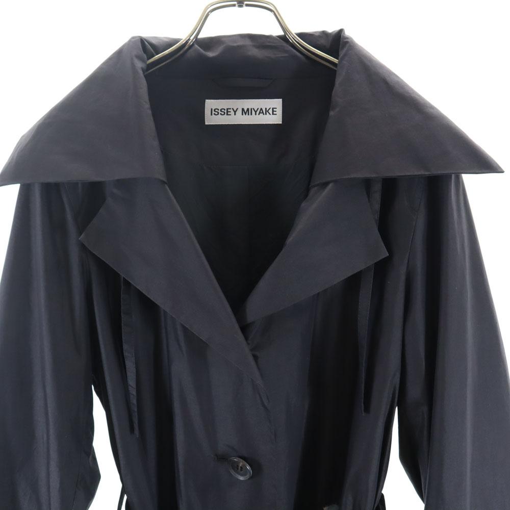 ISSEY MIYAKE Made In Japan Coat 2 Charcoal Black Women Used