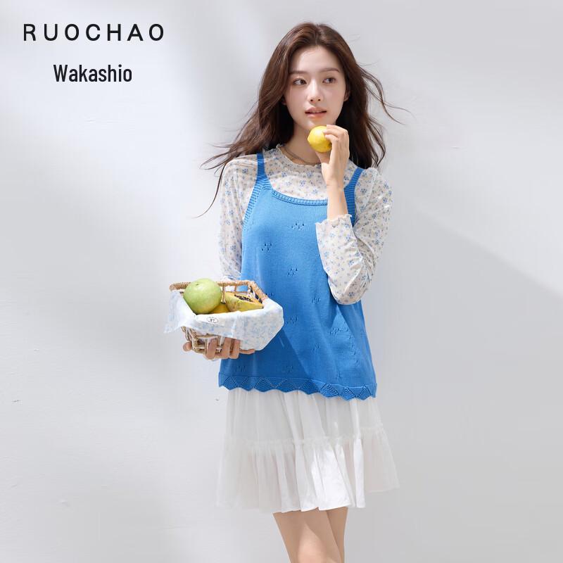 Sancai Women s Hollow Knit Camisole Top XXXL