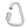 Langlebiger sicherer Expresskarabiner Outdoor Edelstahl Mellon-Verschlüsse zum Klettern M12