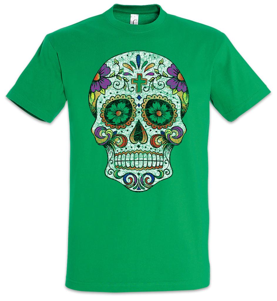 Mexican Skull III T-Shirt Mens Womens Tees Top Mexico Mexican Latin Latino Dios