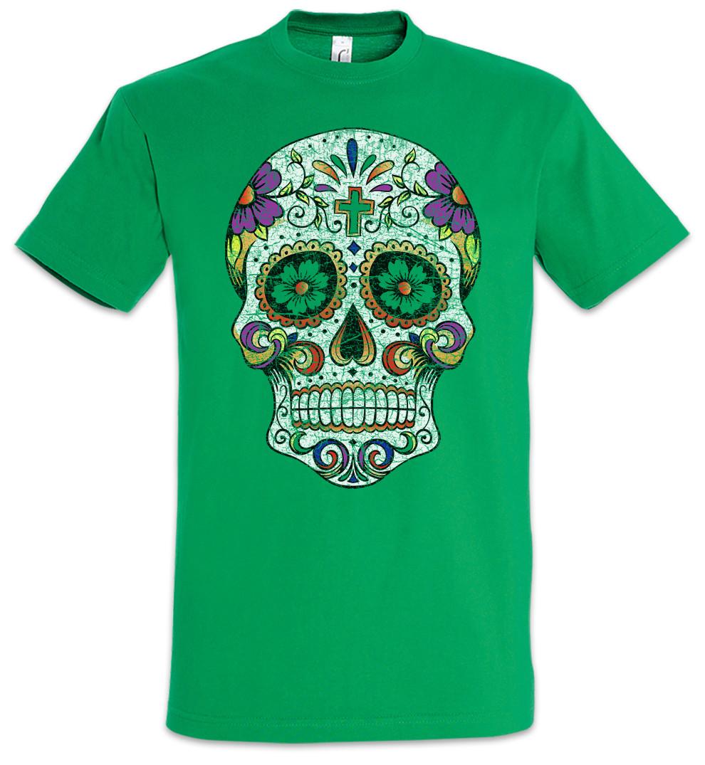 Mexican Skull III T-Shirt Mens Womens Tees Top Mexico mexican Latin Latino Dios S