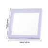 Reusable Flower Plant Display Frame 3D Transparent Jewelry Storage Case  Sample Exhibition Stand