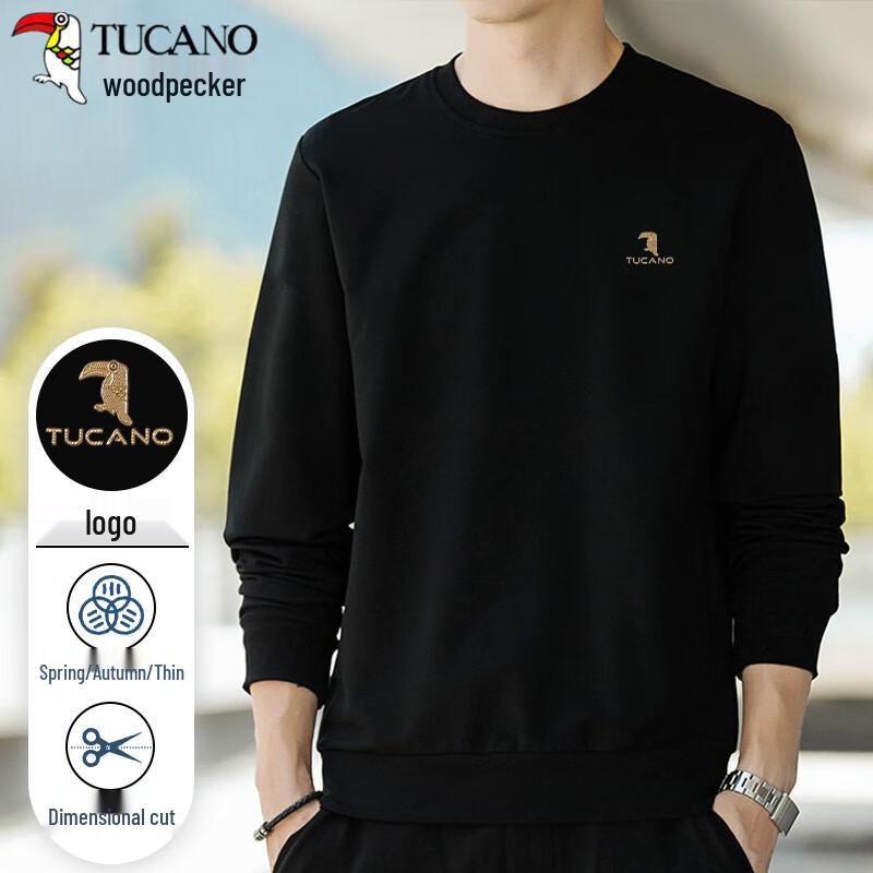 

TUCANO Men s Casual Round Neck Sweatshirt XL