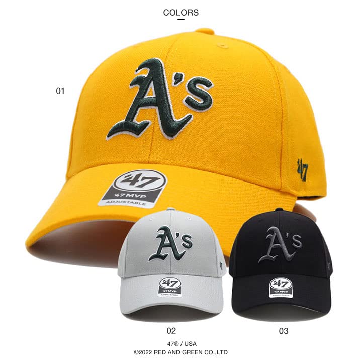 Forty Seven Oakland Athetics MVP Cap Gold Oakland Athletics Cap '47 6-Panel