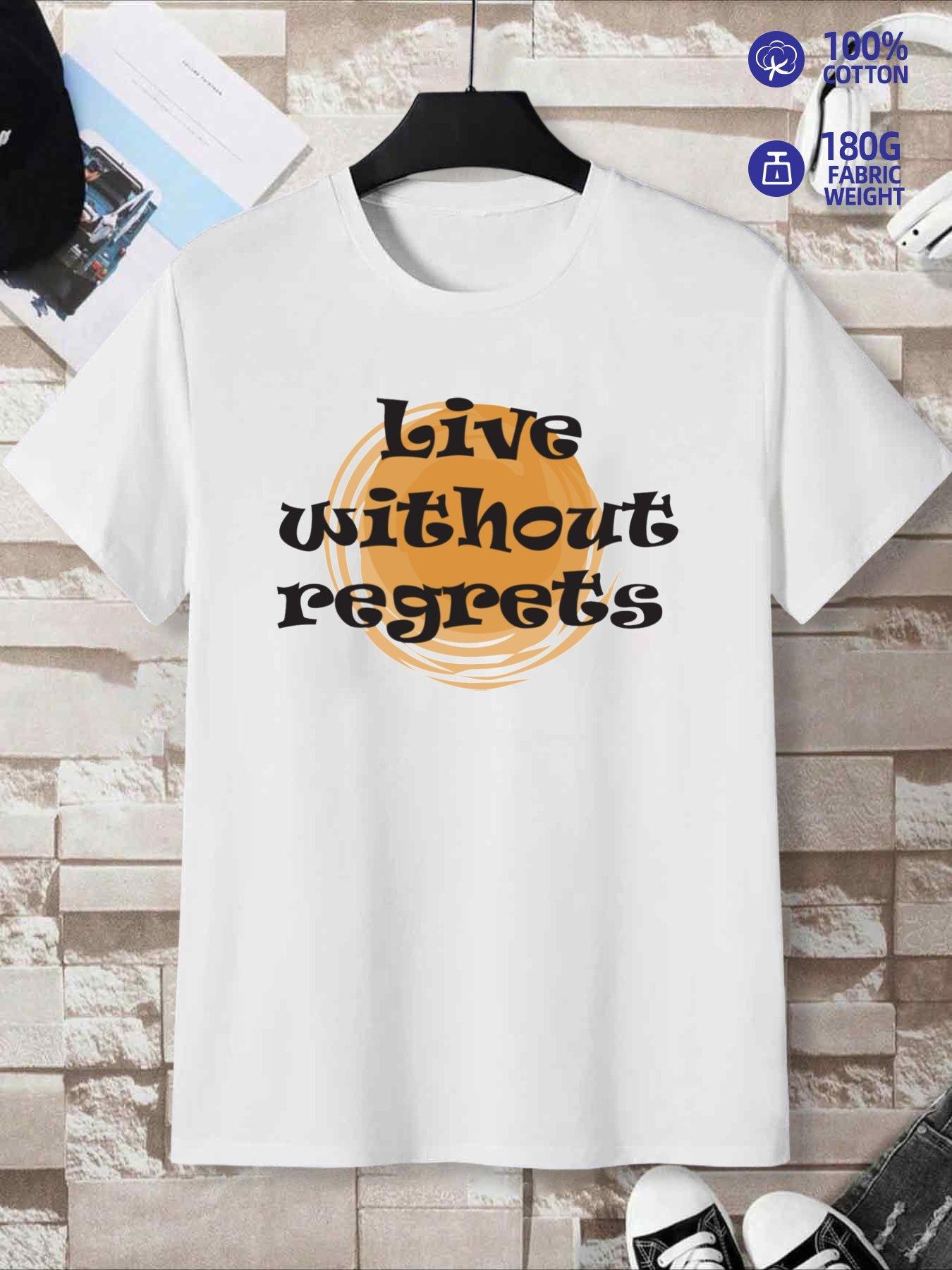 Men s T-Shirt Y2K 1pc Motivational White S